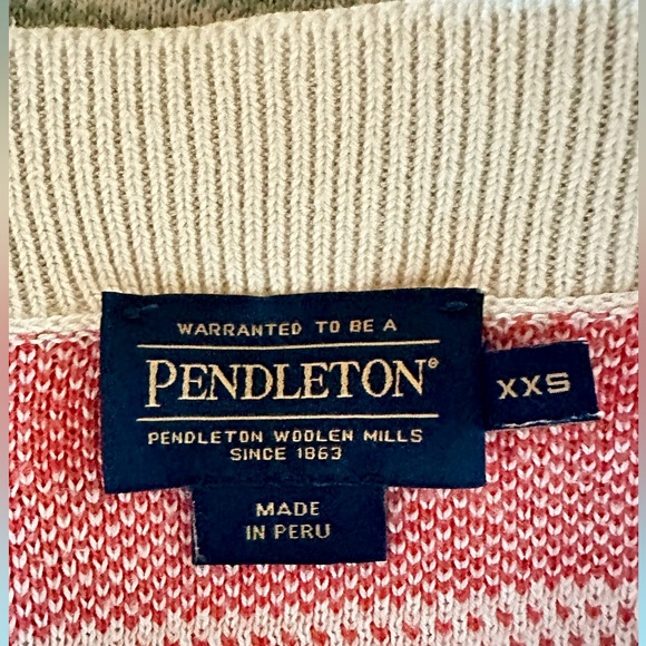 Pendleton Cotton Sweater - Picture 5 of 6